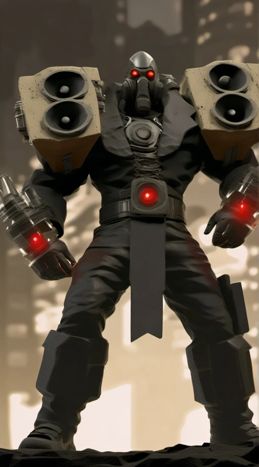 ai character: Titan speaker mab background