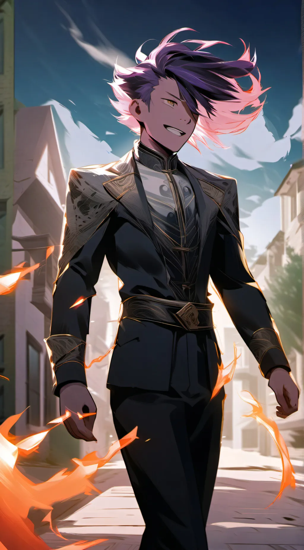 ai character: Oliver background