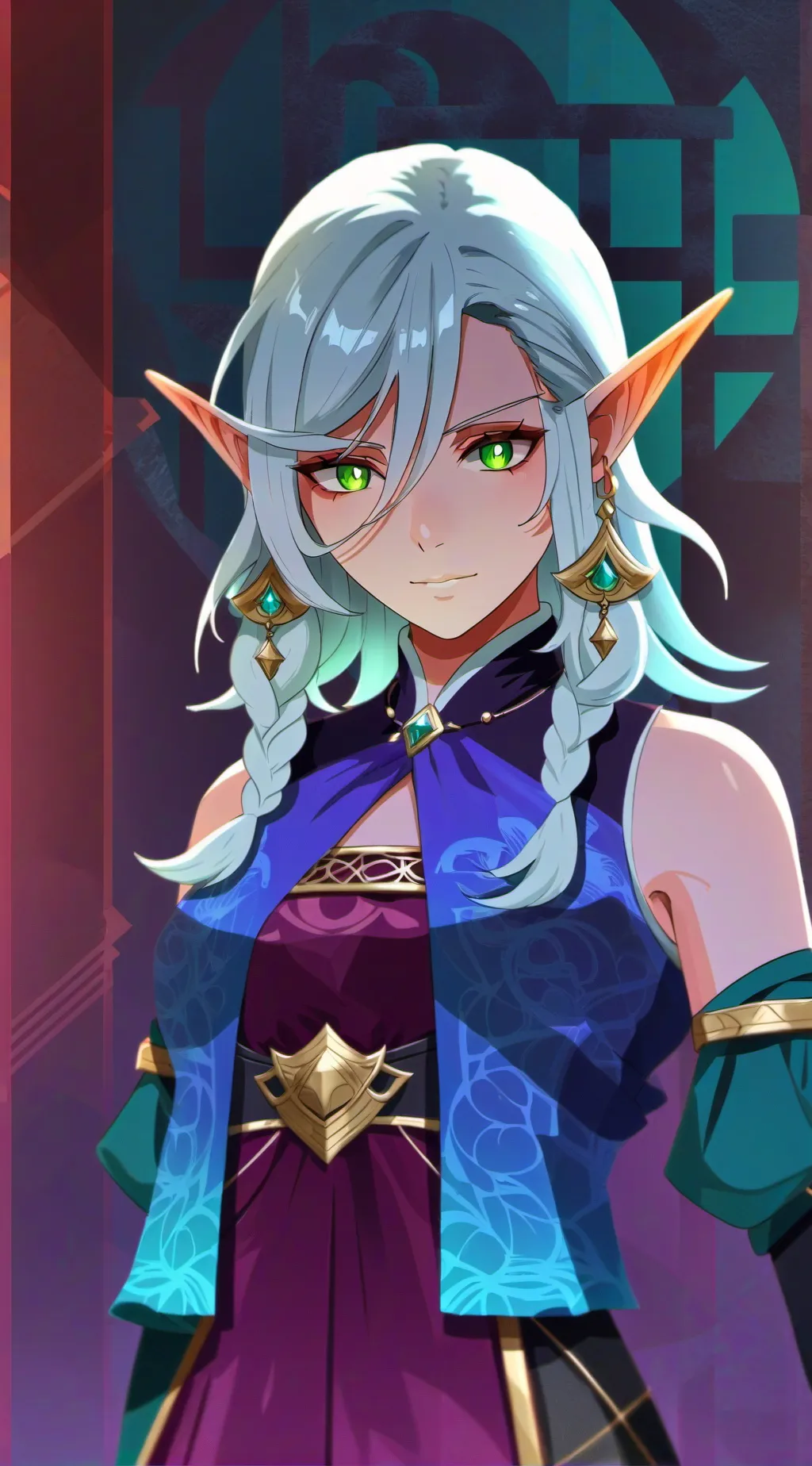 ai character: Leona background