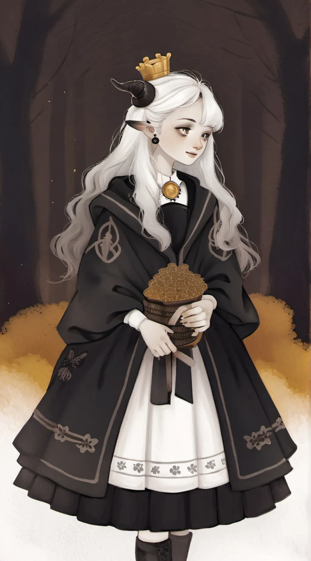 ai character: hogwarts  background