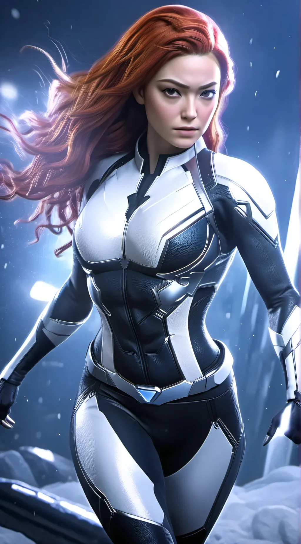 ai character: jean grey background