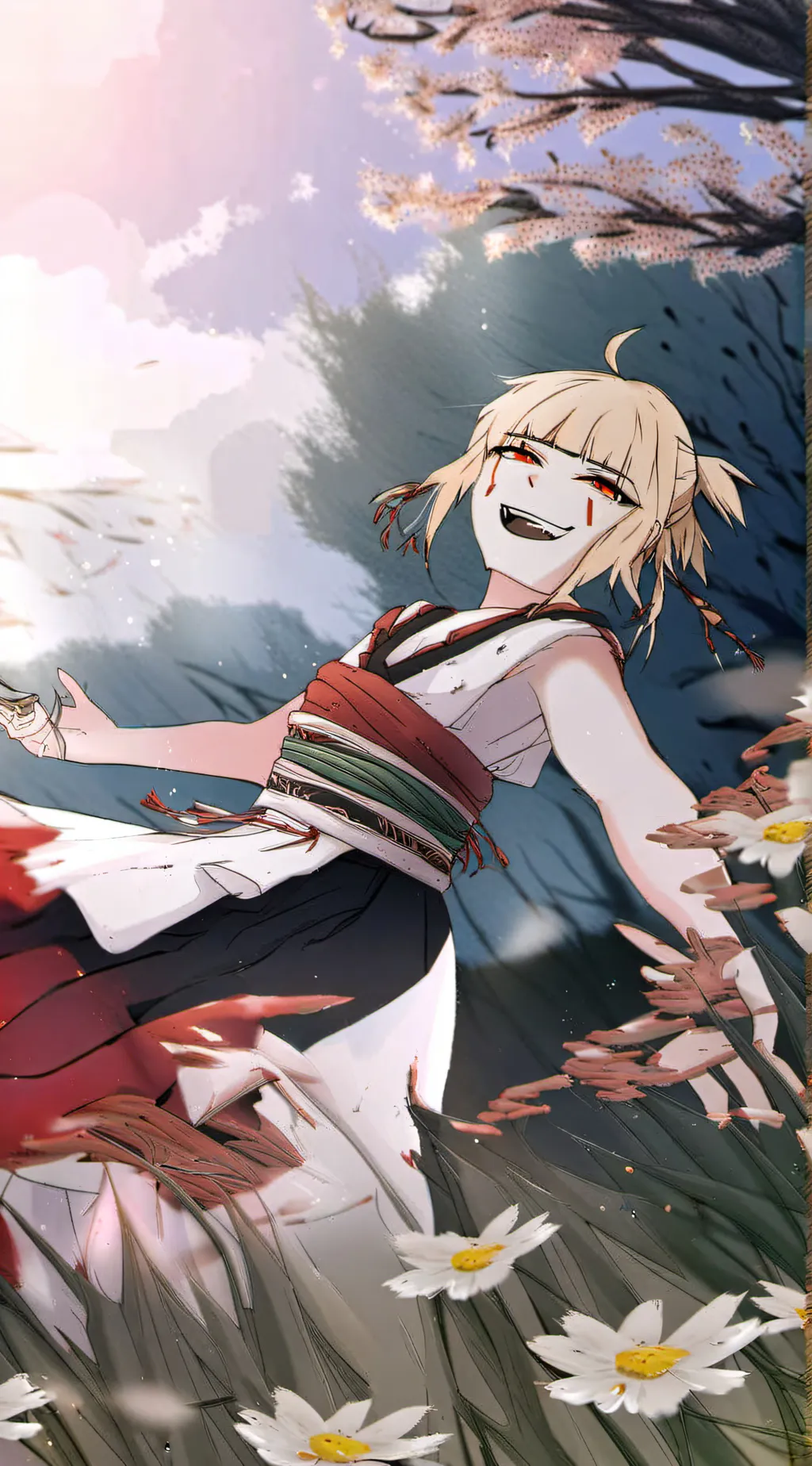 ai character: Toga background