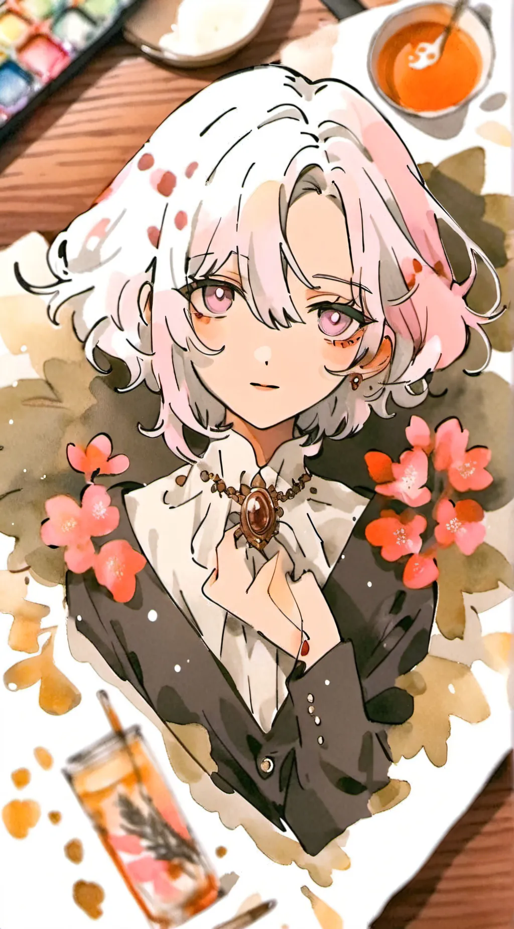 ai character: Maria  background