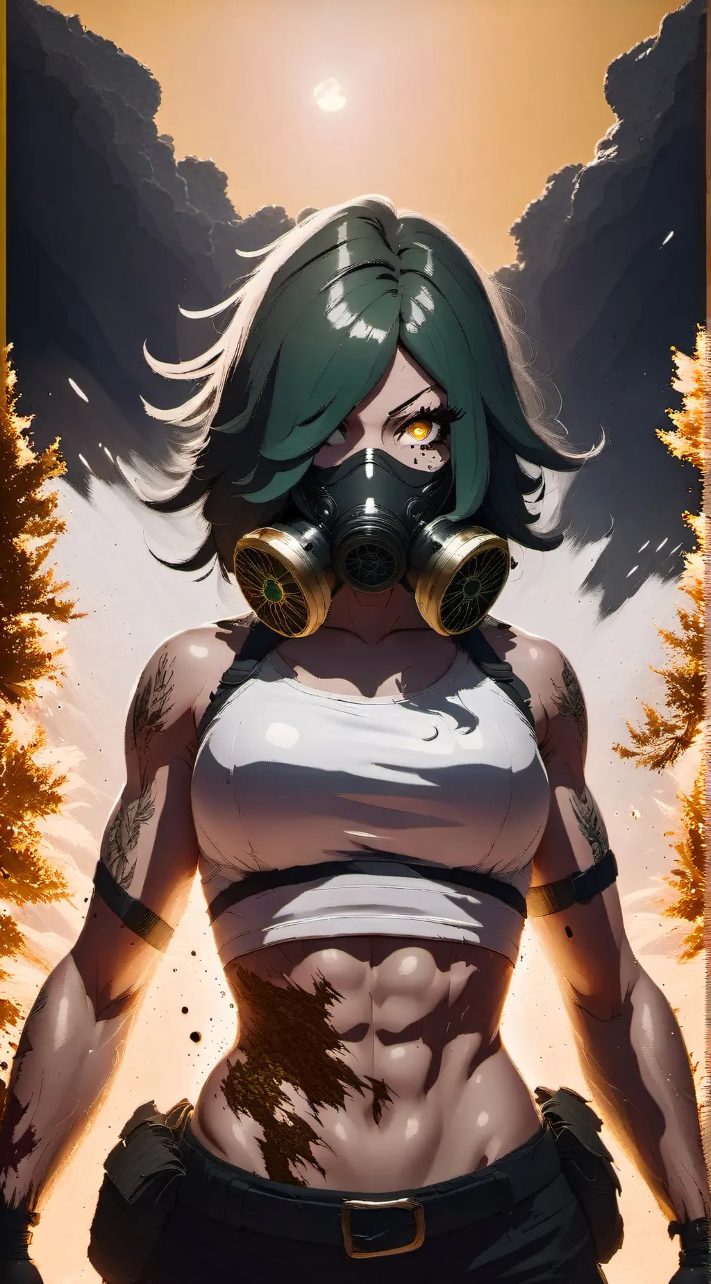 ai character: romainia  background