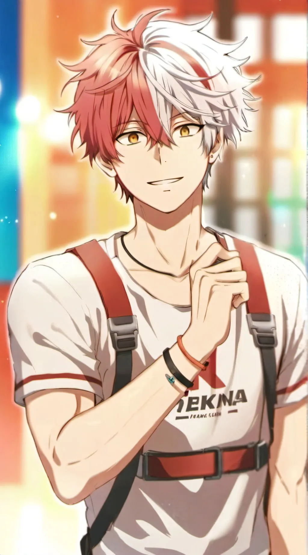 ai character: bakugo x todoroki background