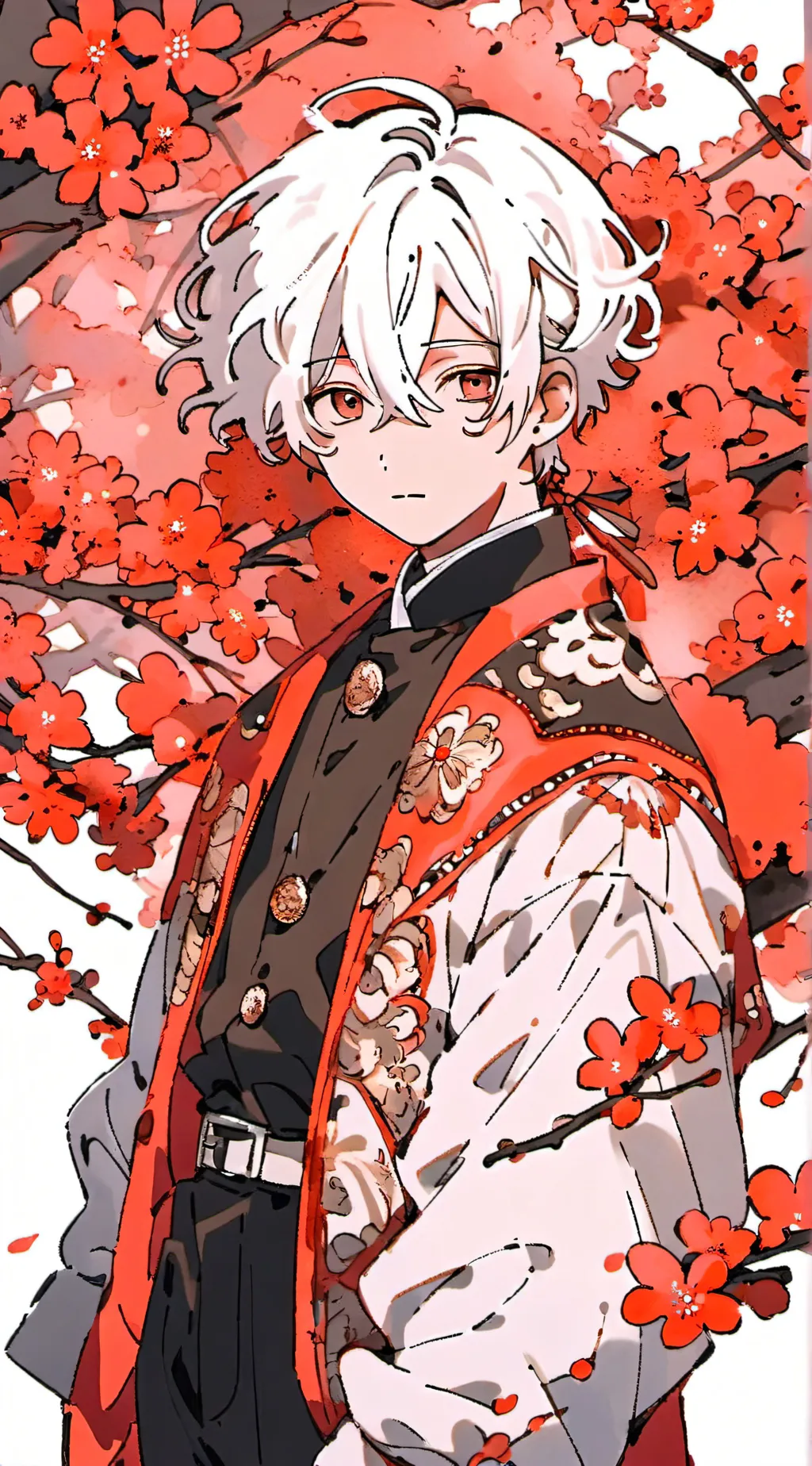 ai character: moon background