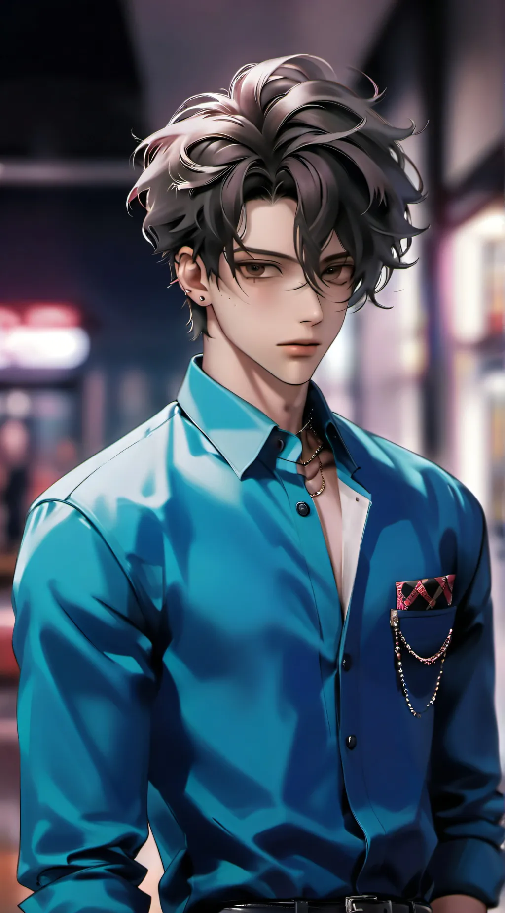 ai character: Javier  background
