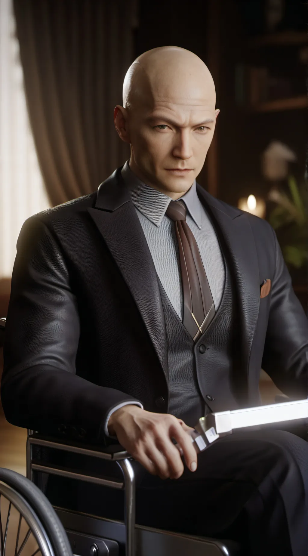 ai character: professor x background