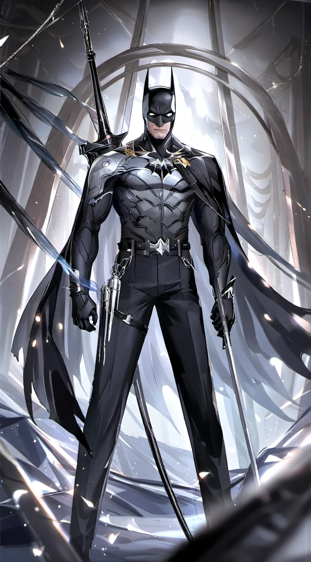 ai character: Batman background