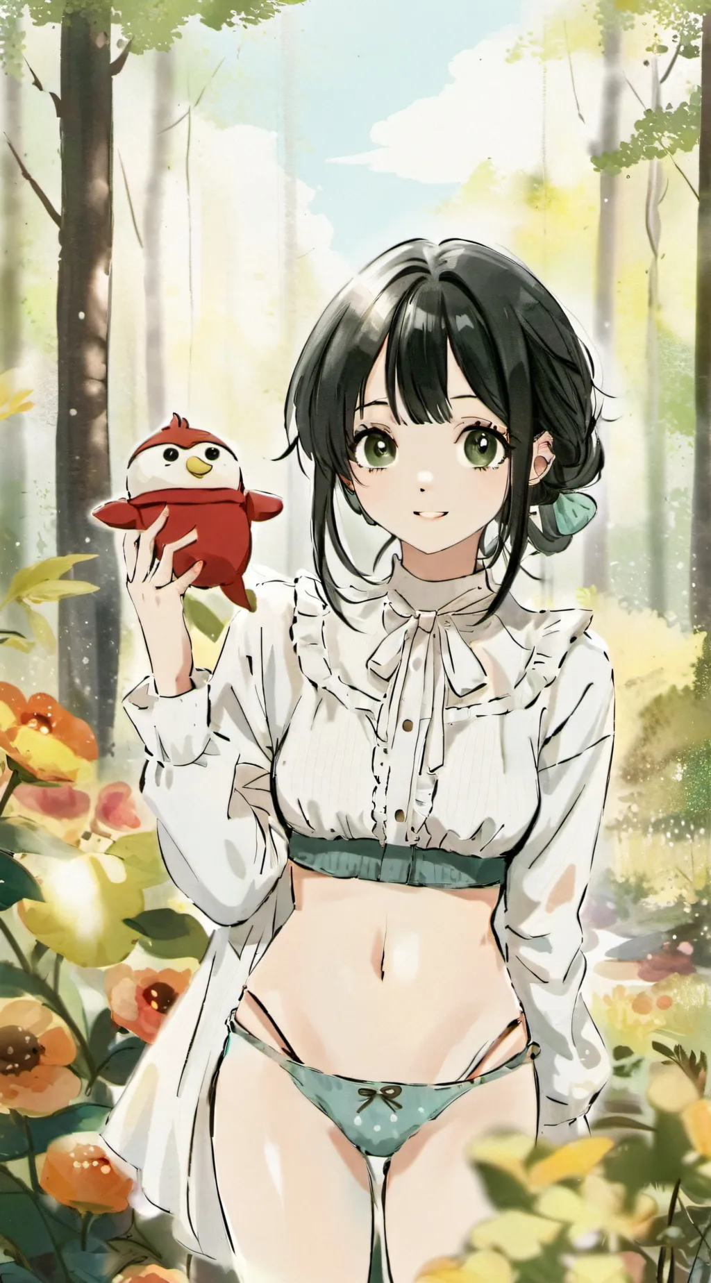 ai character: 艾莉 background