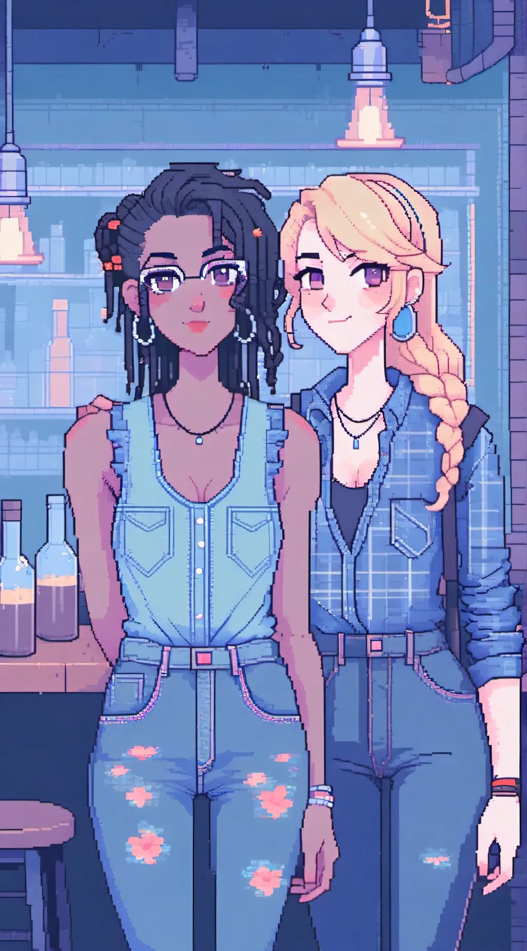 ai character: Kaira & Melody background
