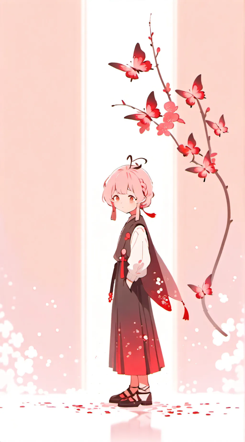ai character: Pinky background