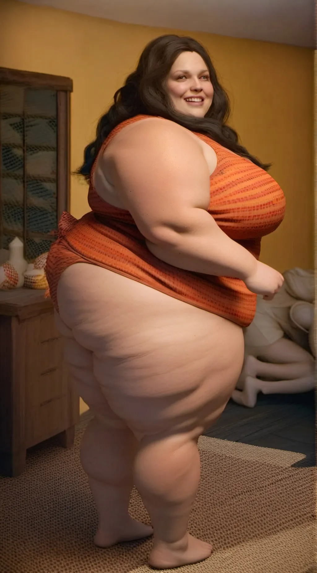 ai character: fat landlord  background