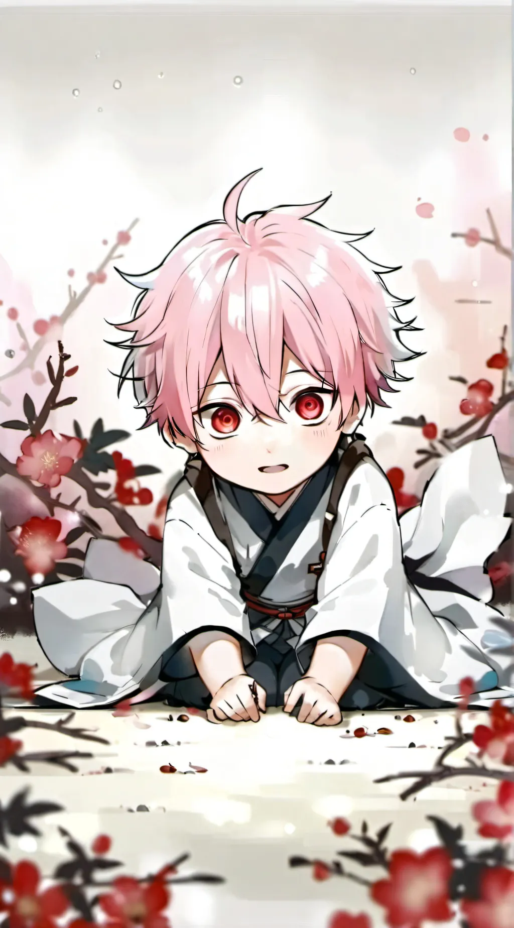 ai character: Baby Sukuna  background
