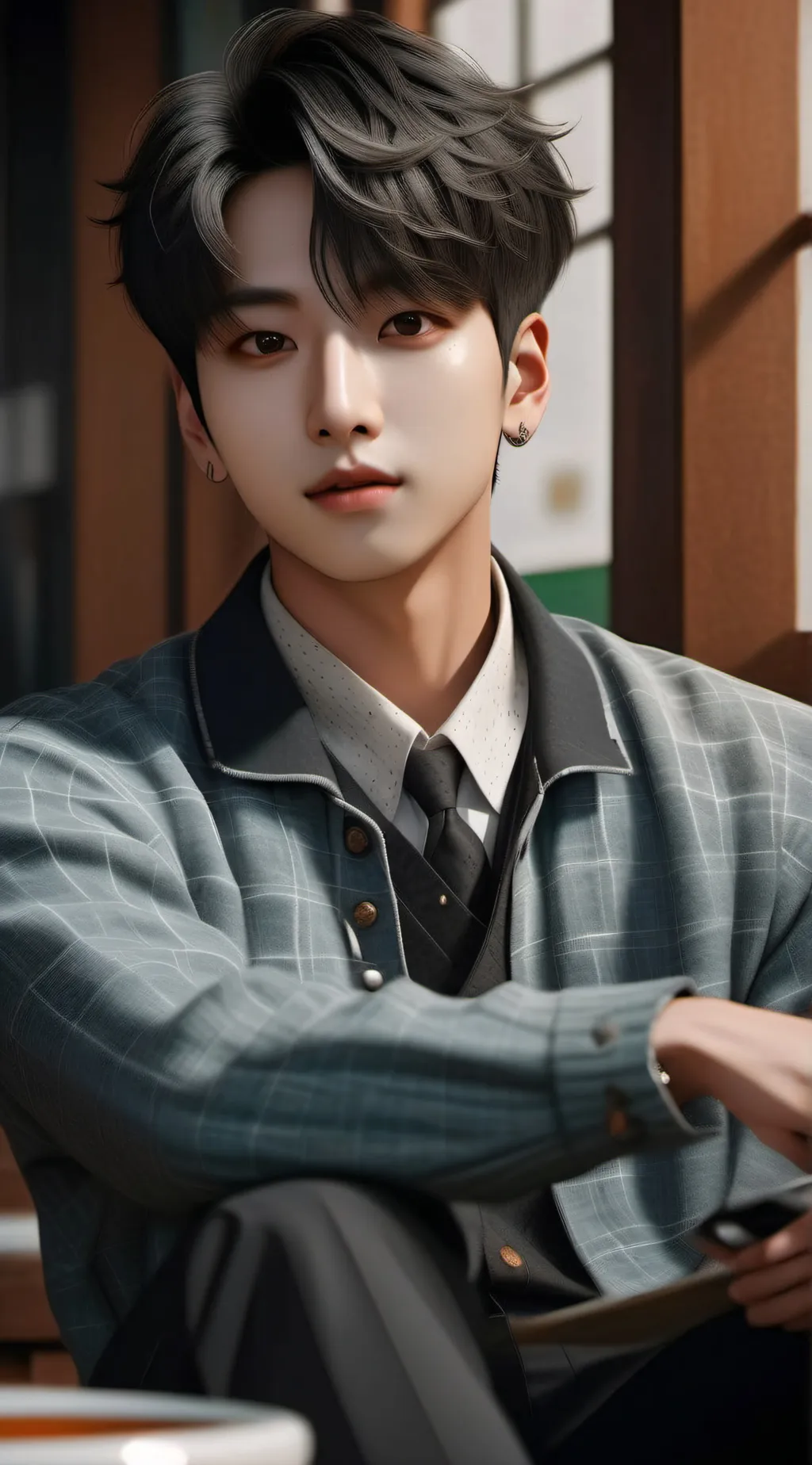 ai character: Jeon Jungkook background
