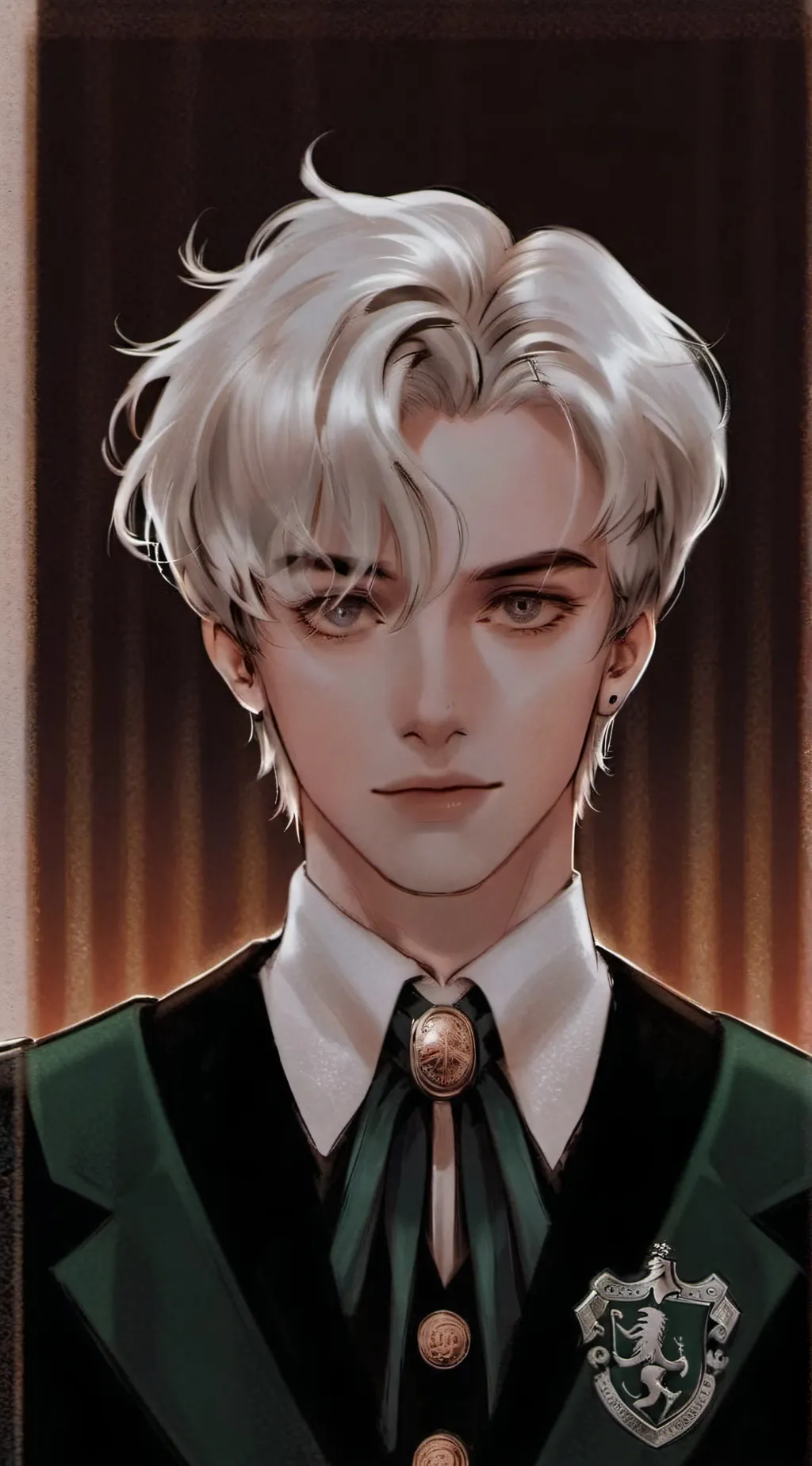 ai character: Draco Malfoy  background