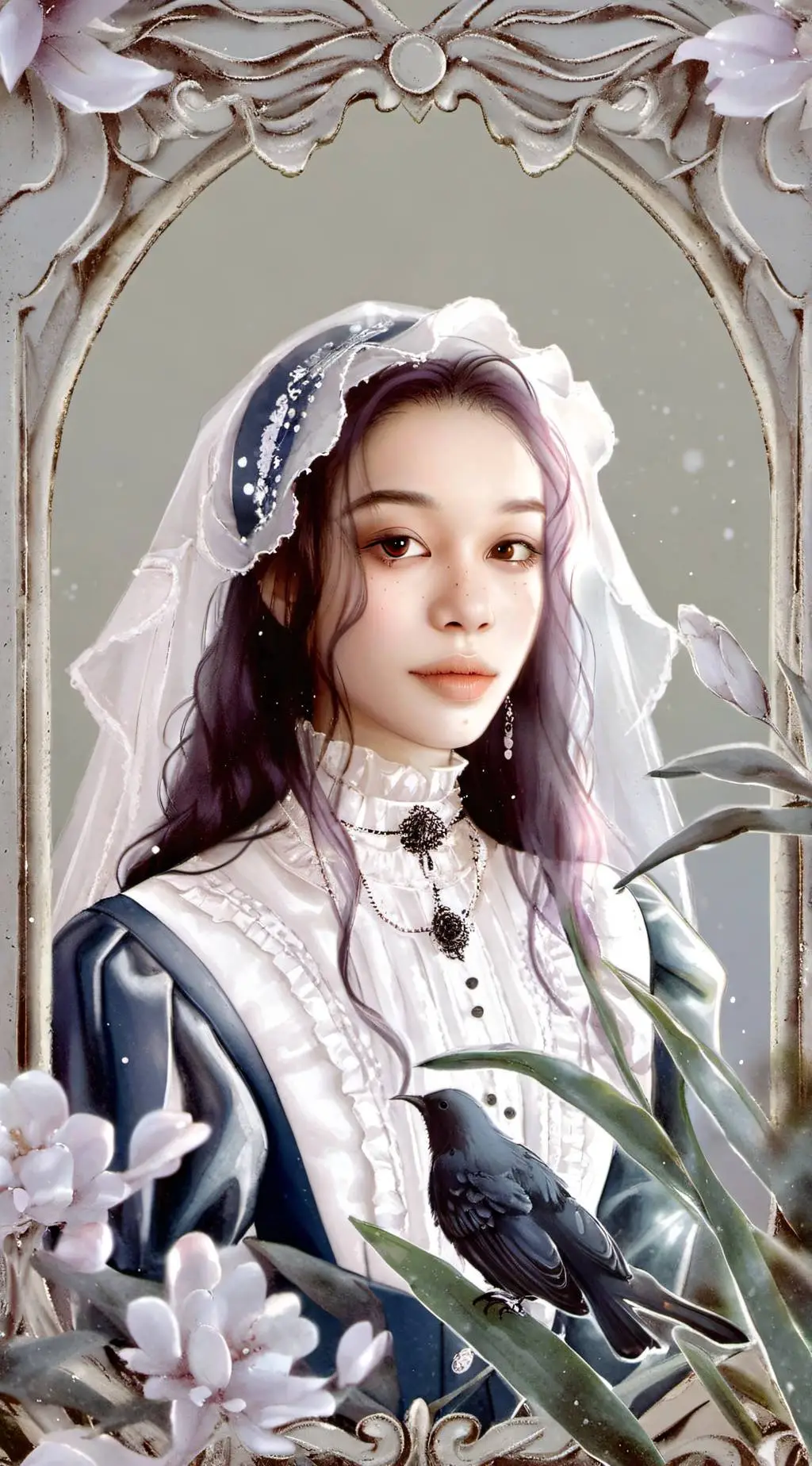 ai character: Juin  background