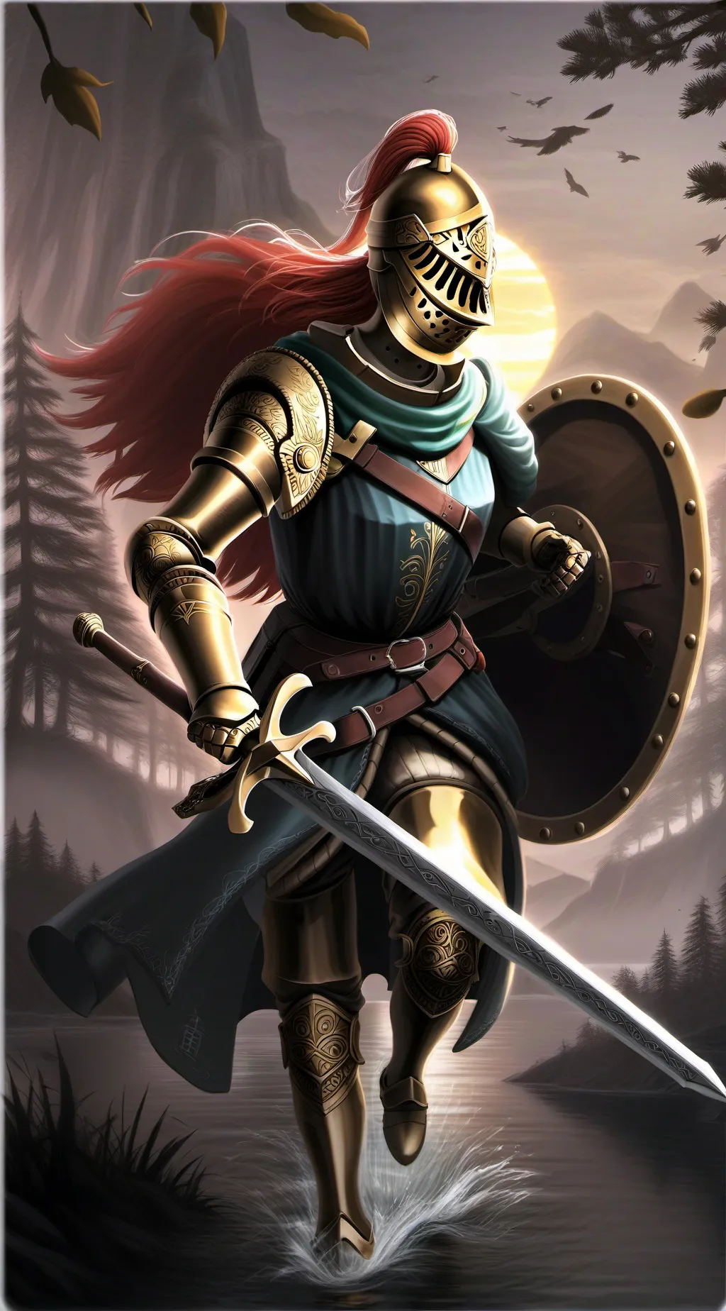 ai character: Svana background
