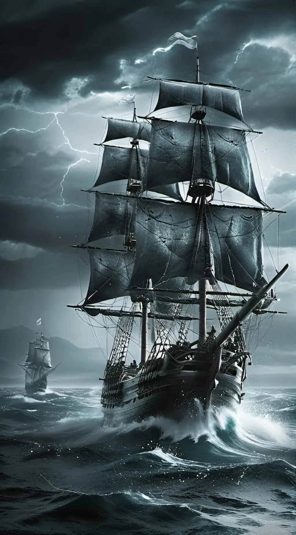 ai character: MHA x Pirates background