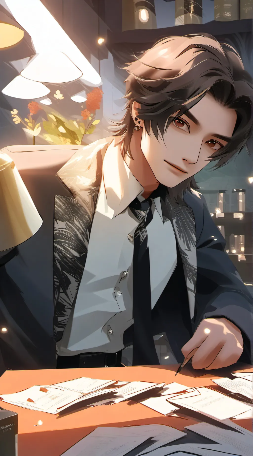 ai character: Who ra me background