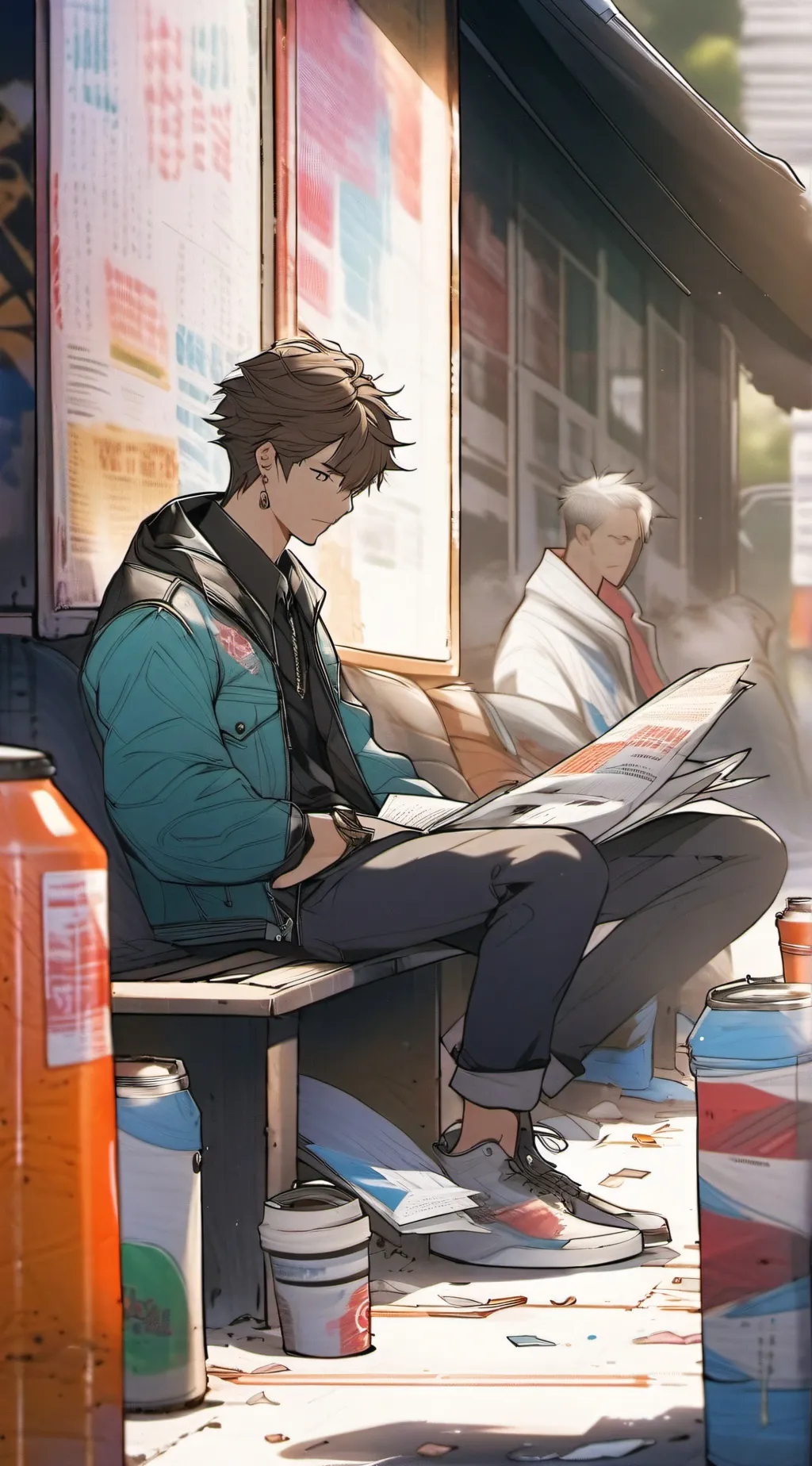 ai character: Itoshi Rin  background