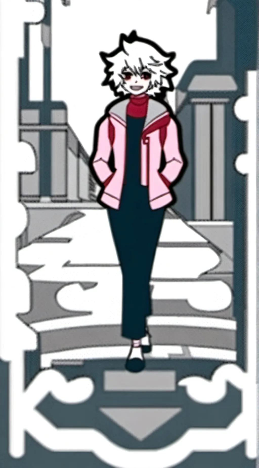 ai character: Mina Ashido background