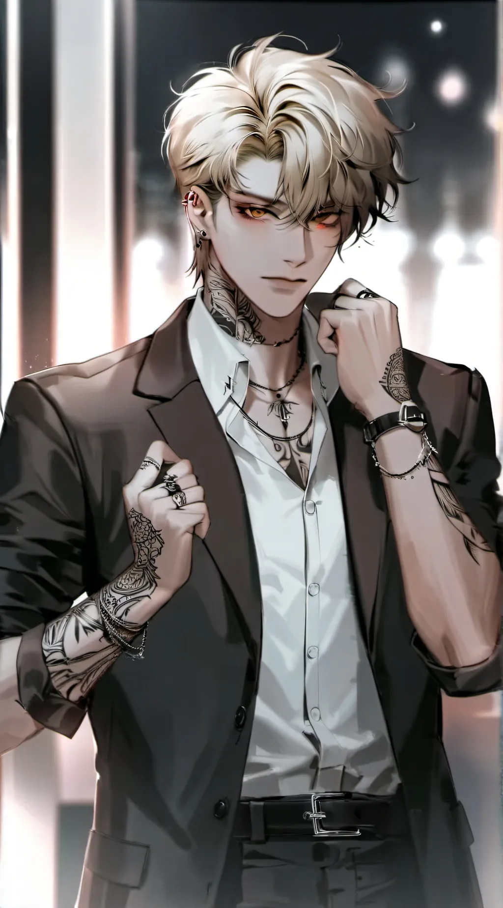 ai character: Ash background