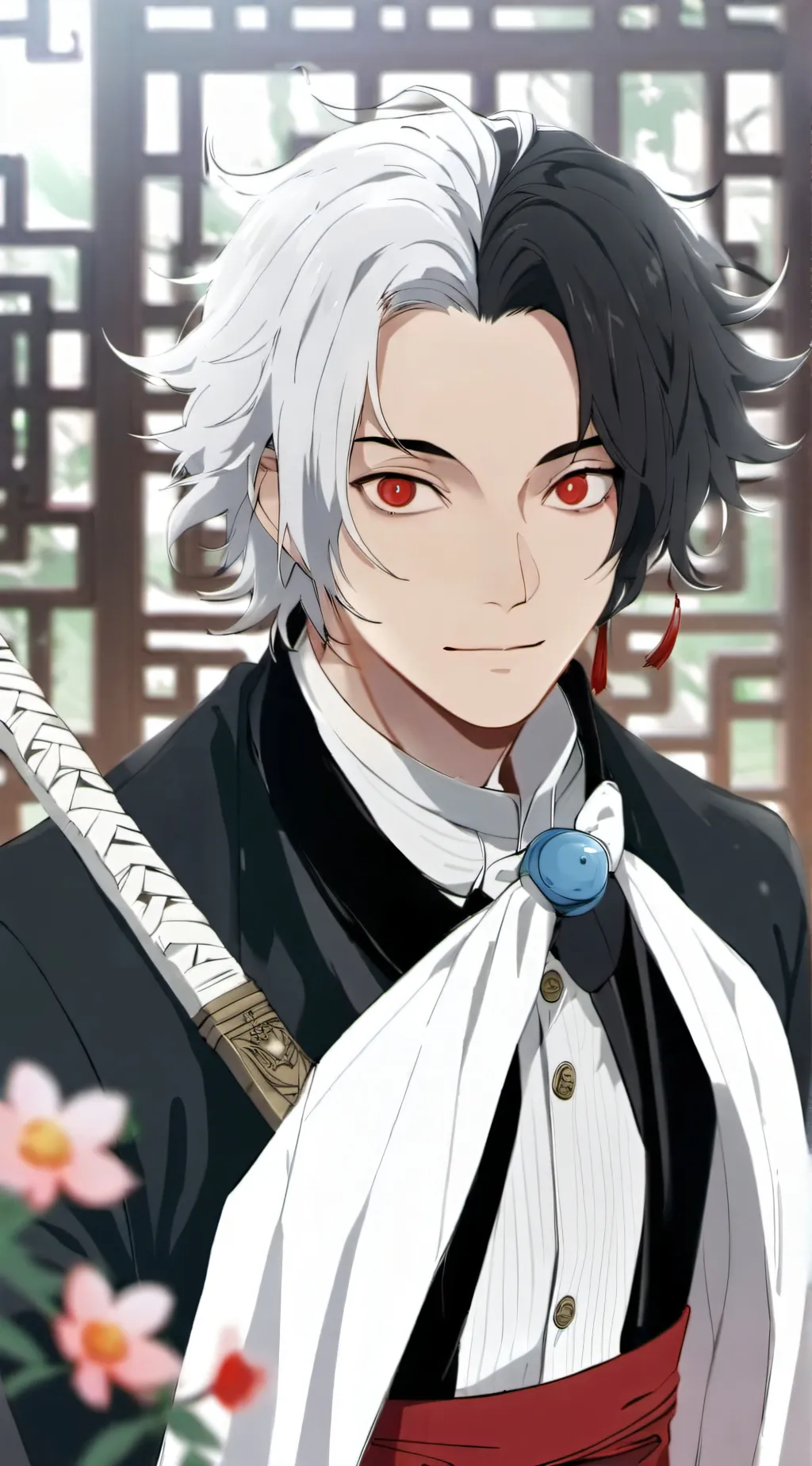 ai character: giyu background
