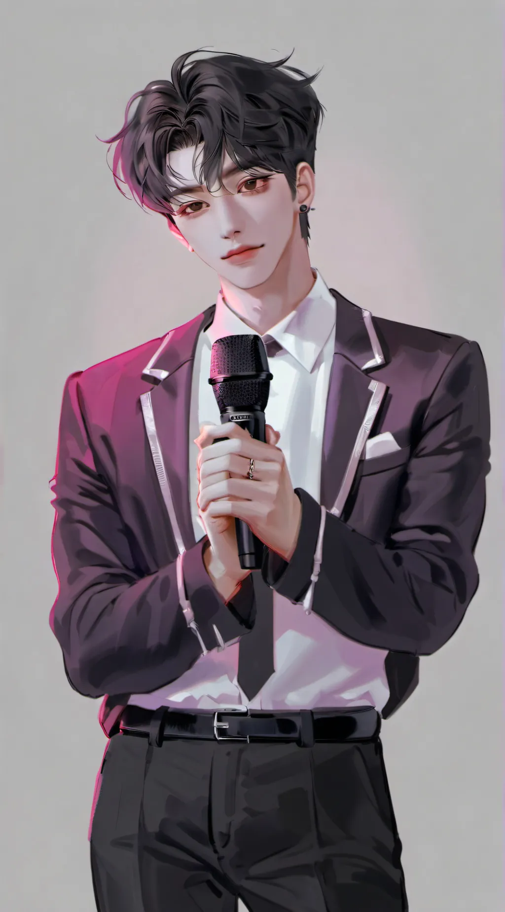 ai character: Mikki Claver  background