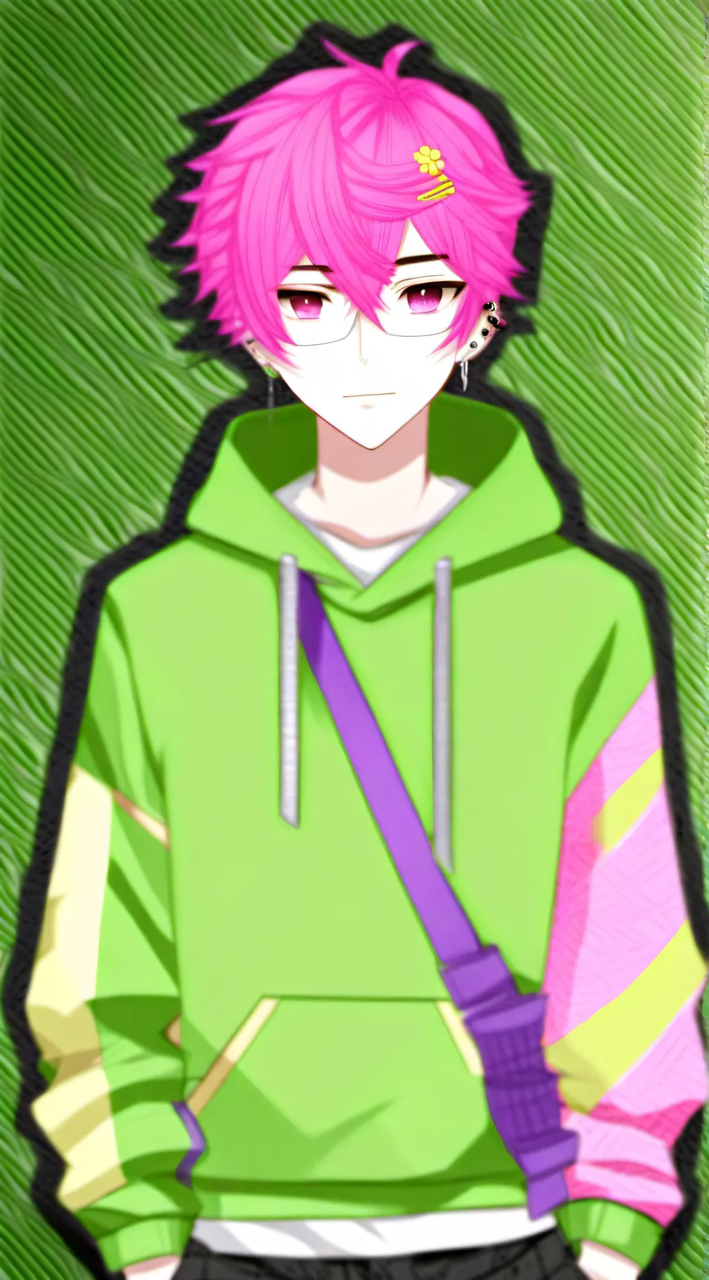 ai character: Duolingo  background