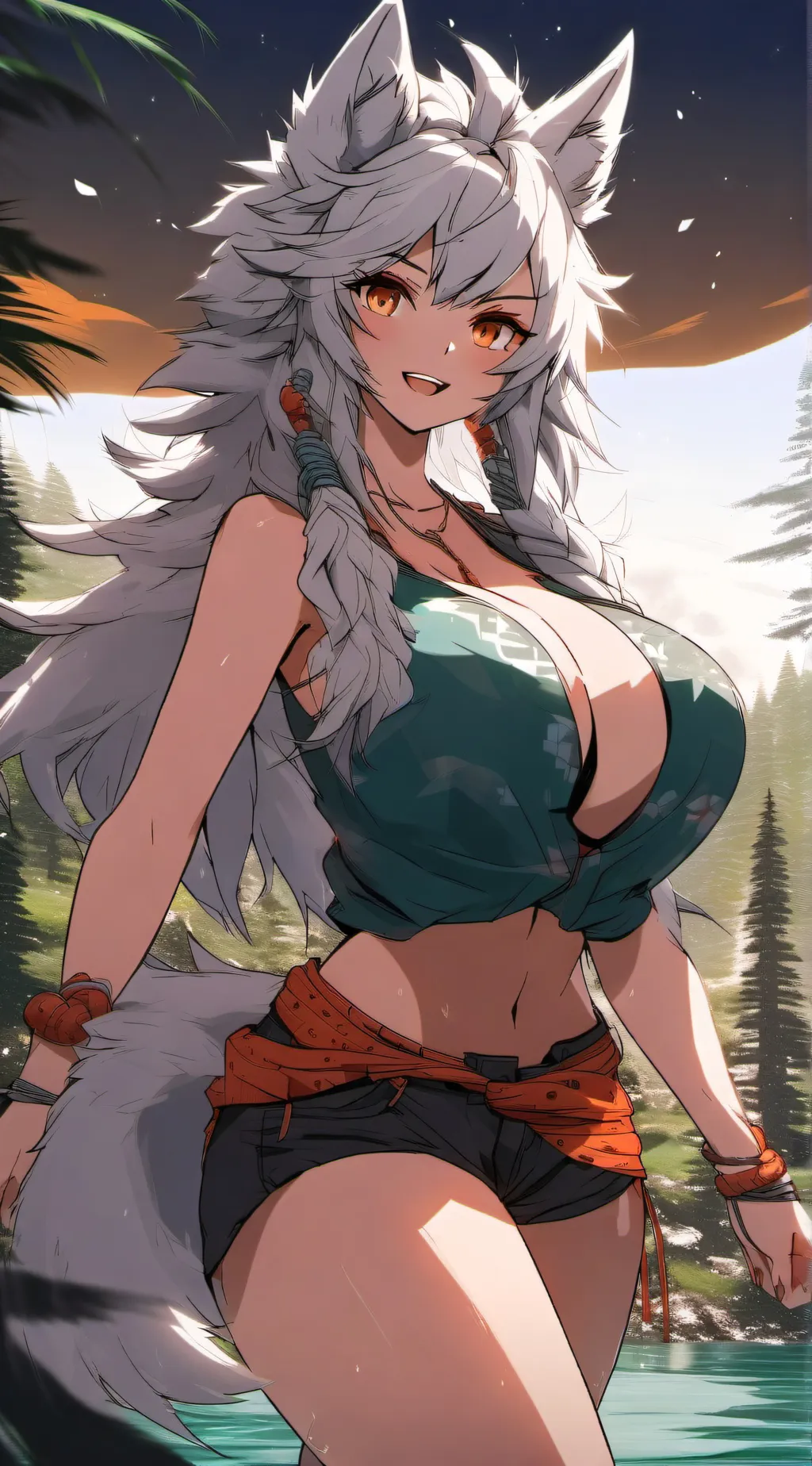 ai character: Chief Alivia  background