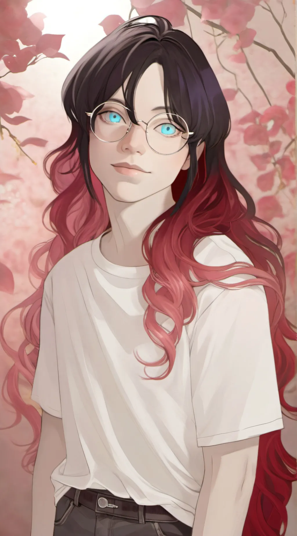 ai character: Billie eilish background