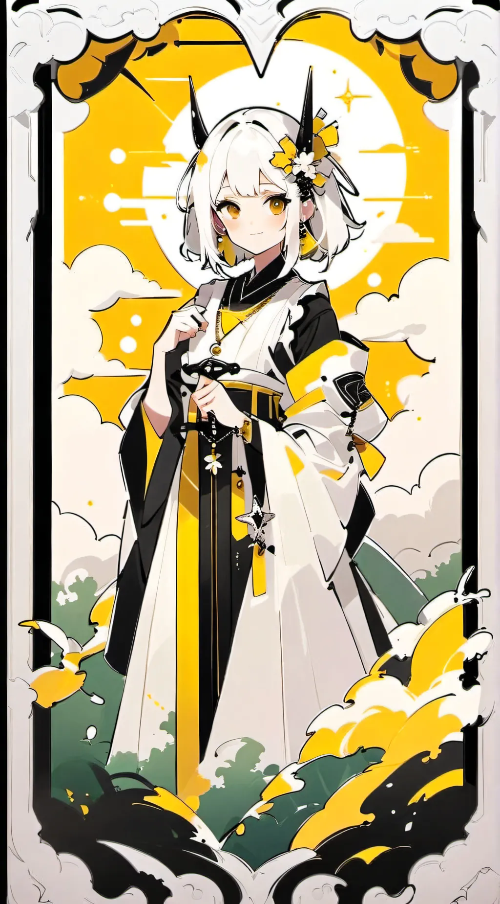 ai character: cat nap background