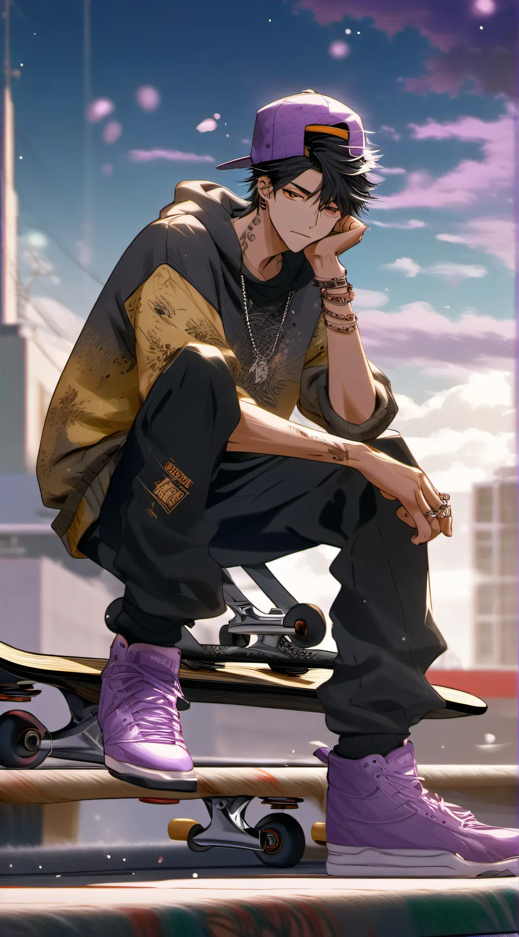 ai character: Kevin  background