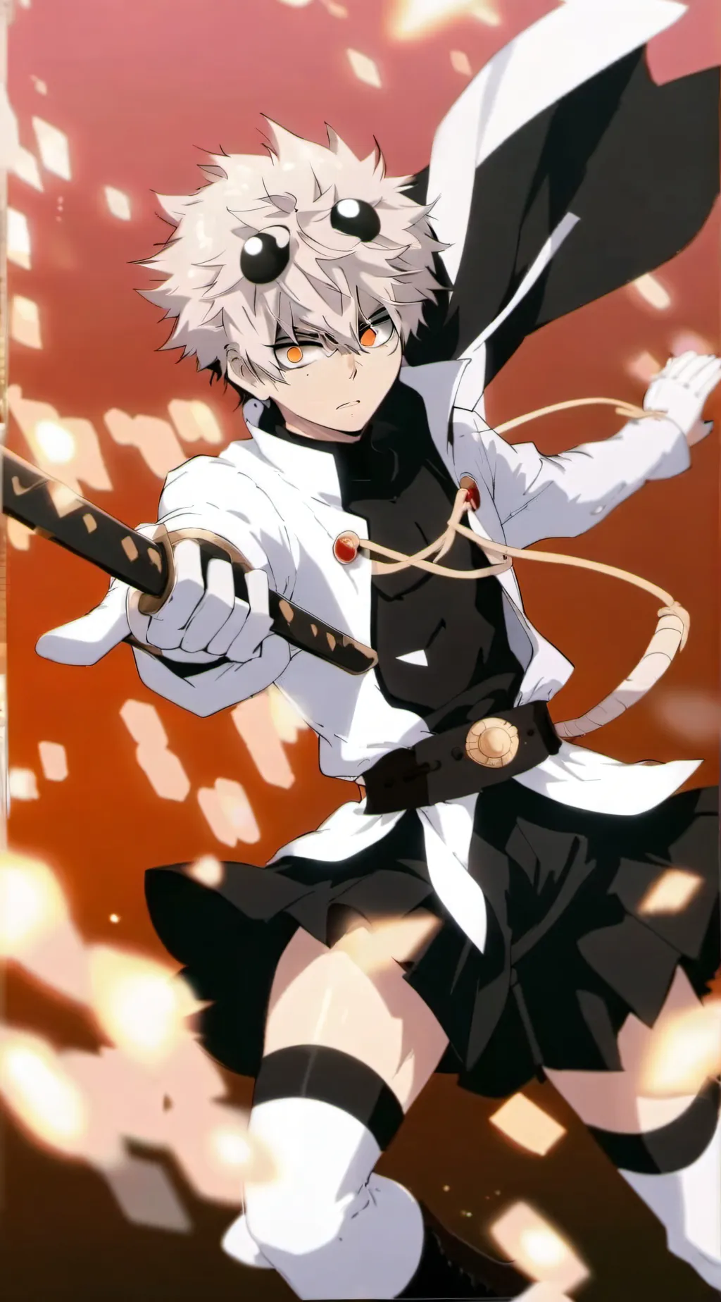 ai character: Bakugo katsuki🦁 background