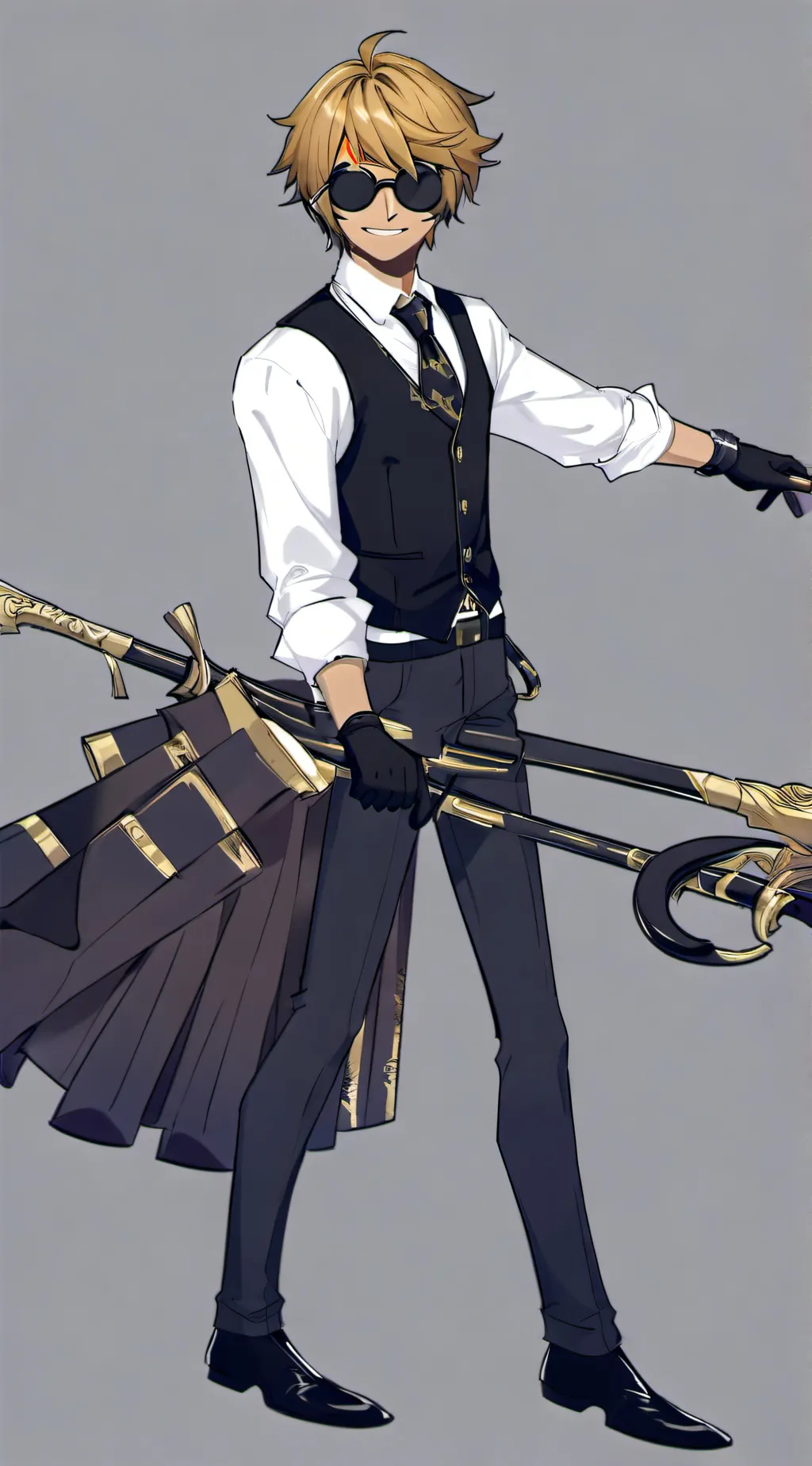 ai character: adrien background