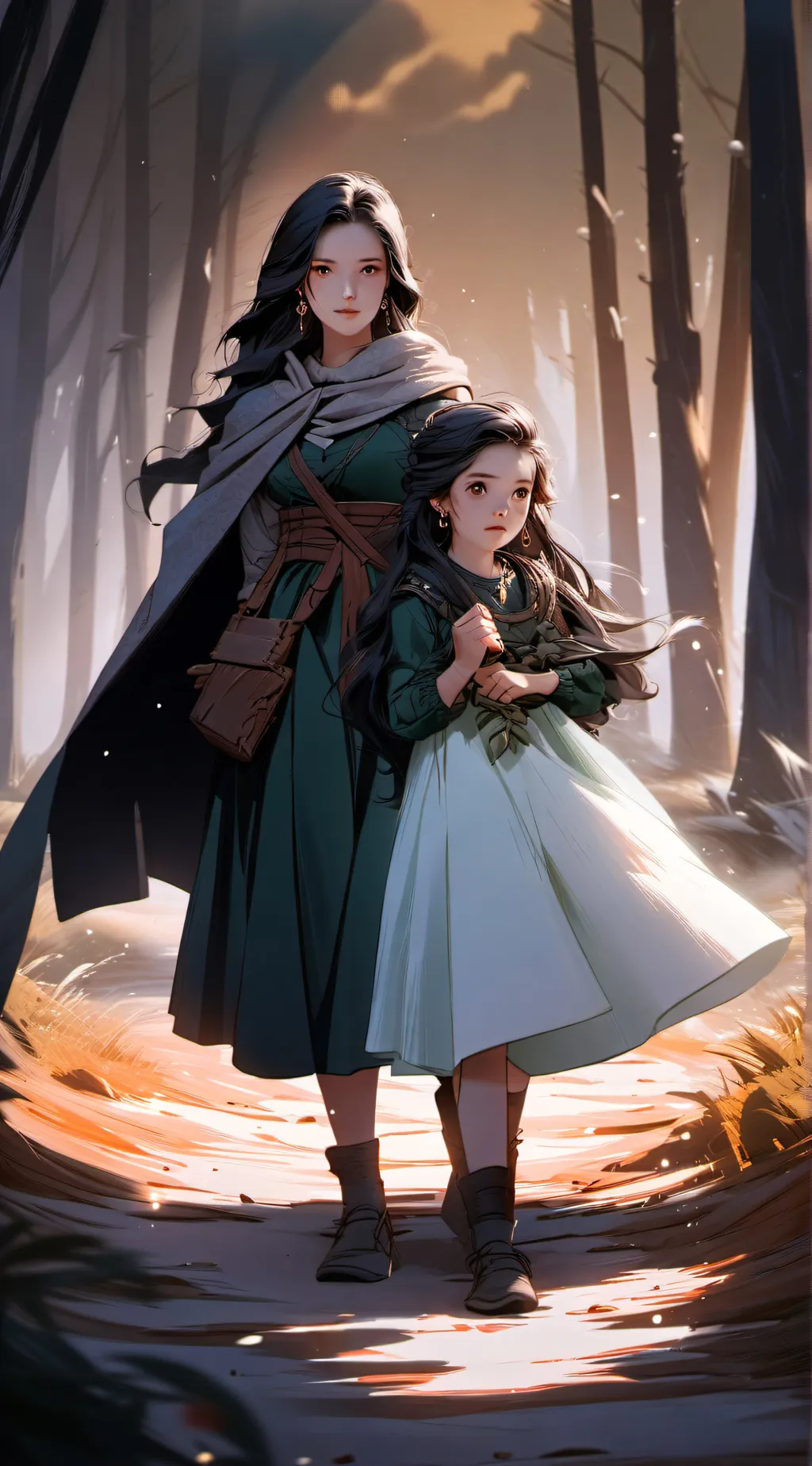 ai character: the lost family background