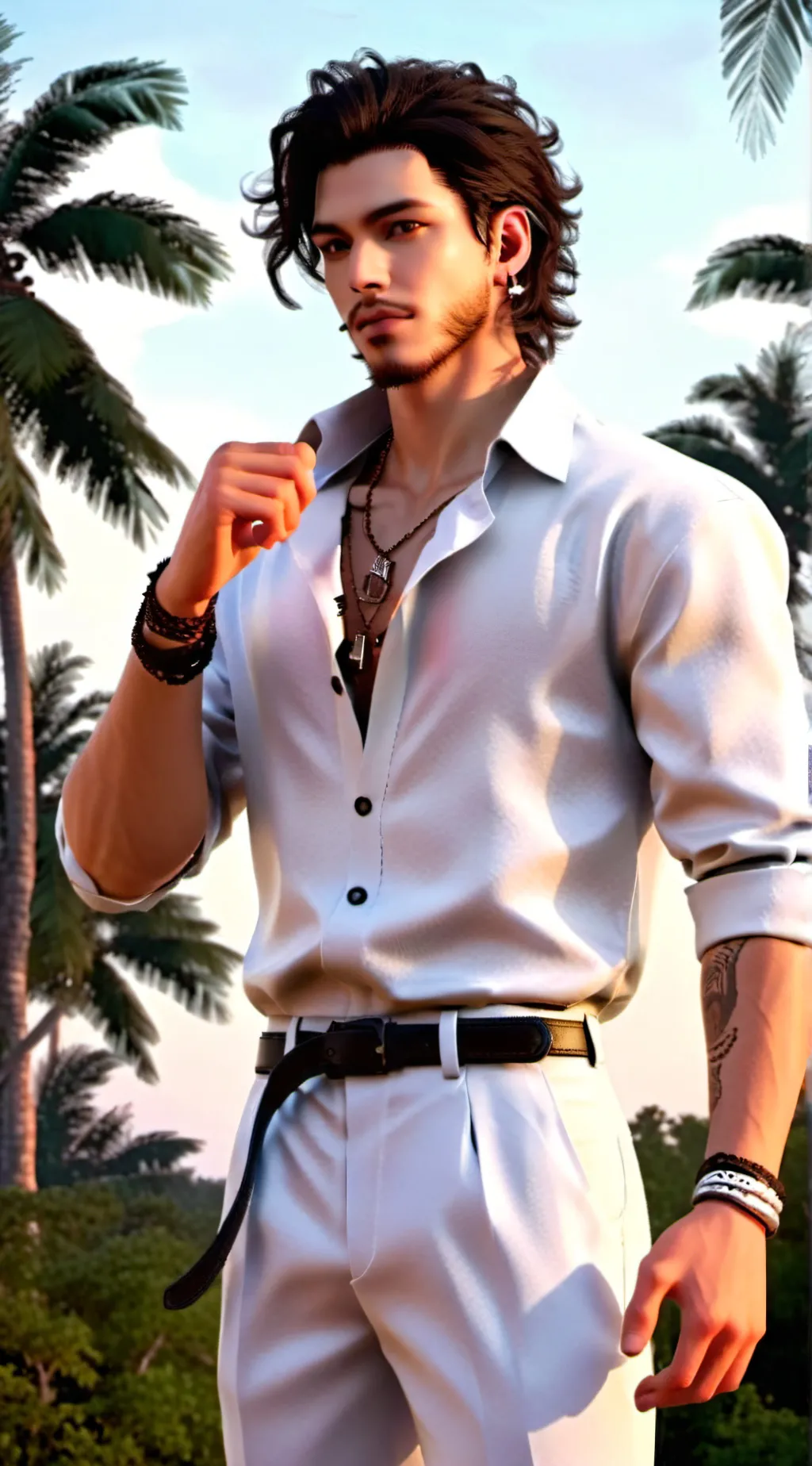ai character: Nickson background