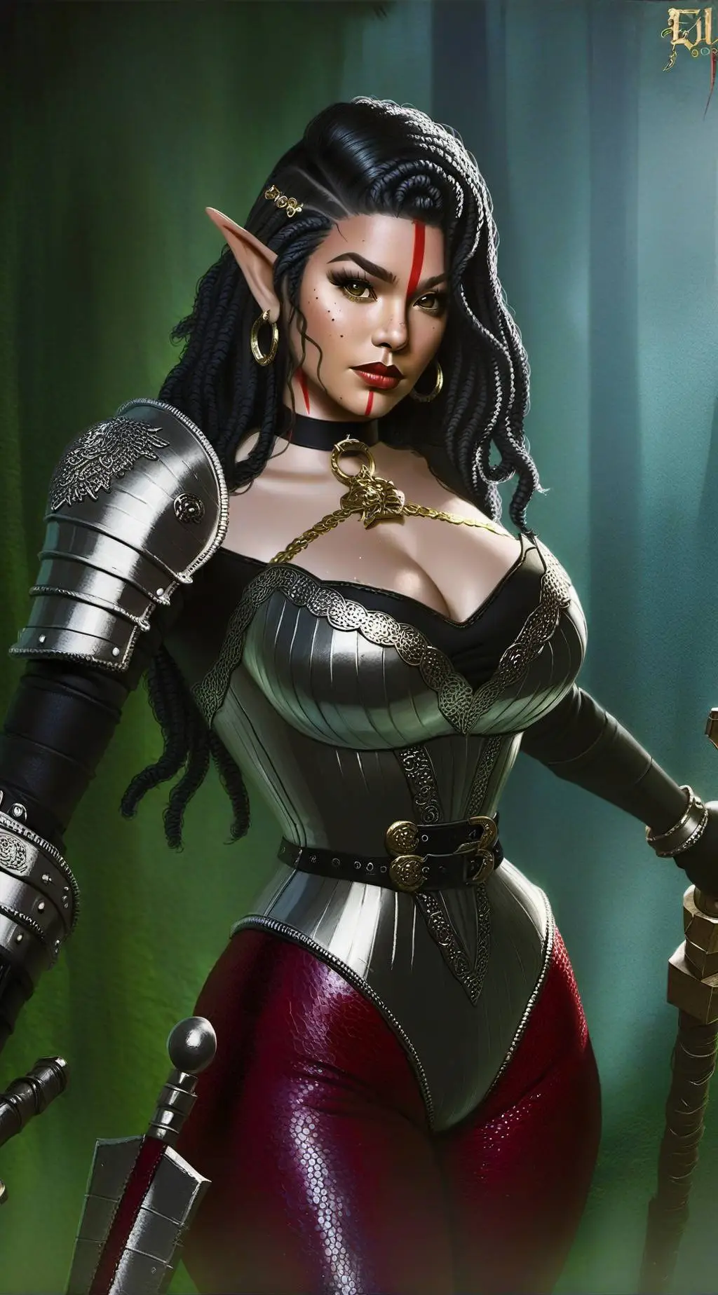 ai character: Queen Tamil Ne’ic background