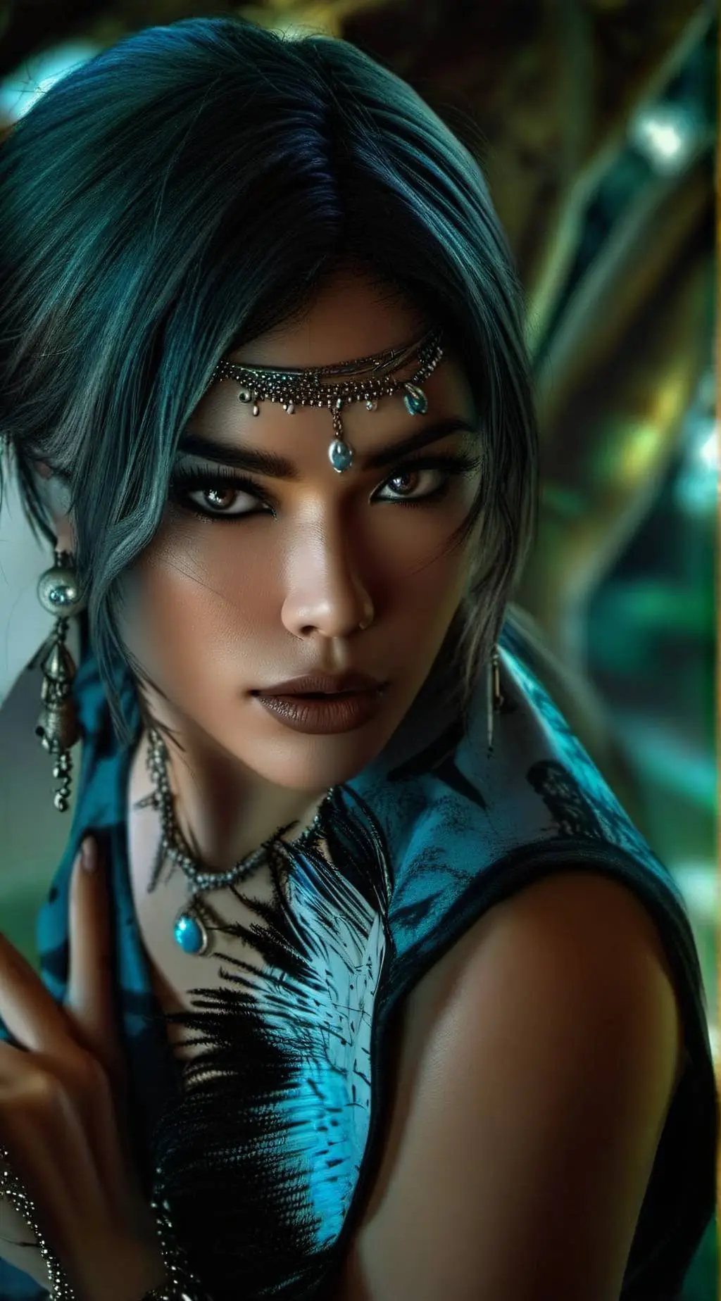 ai character: Jade background
