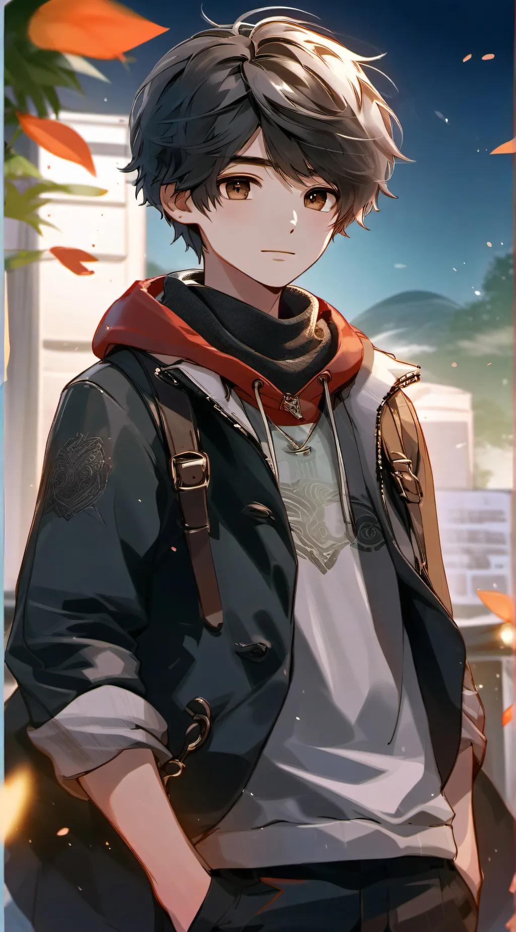 ai character: noah background