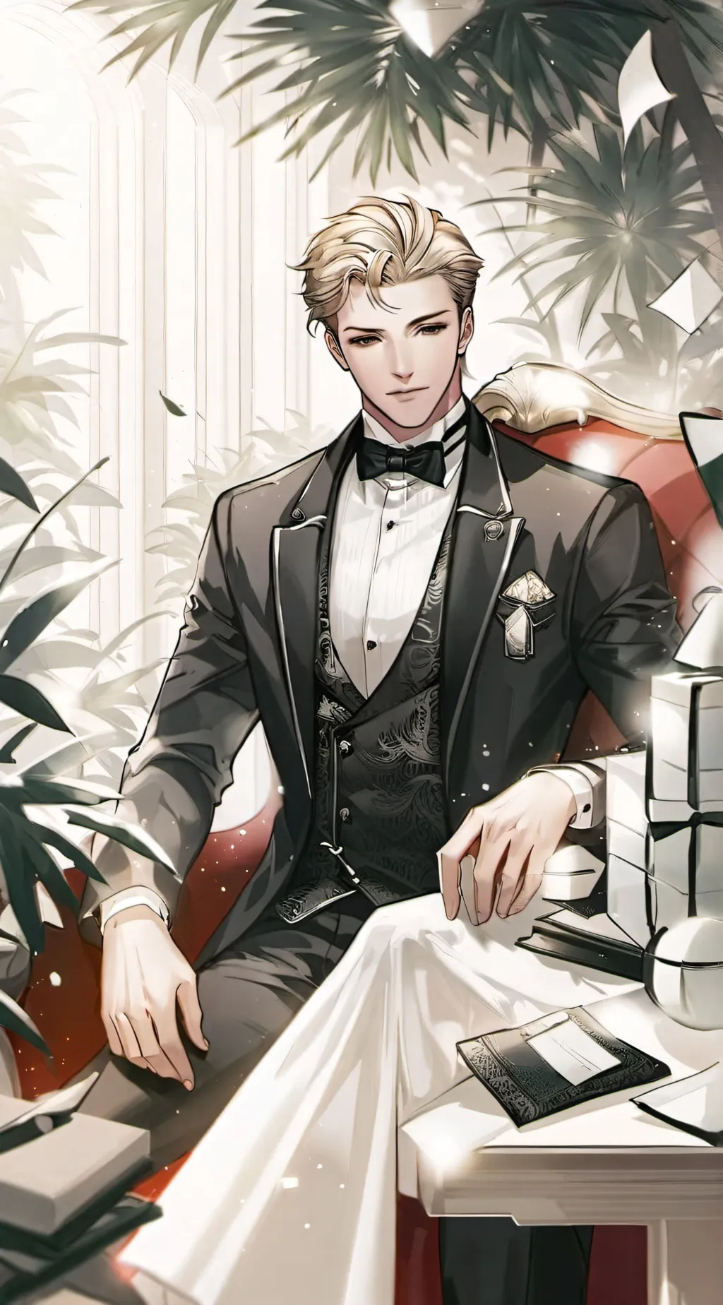 ai character: Lucas Welington background
