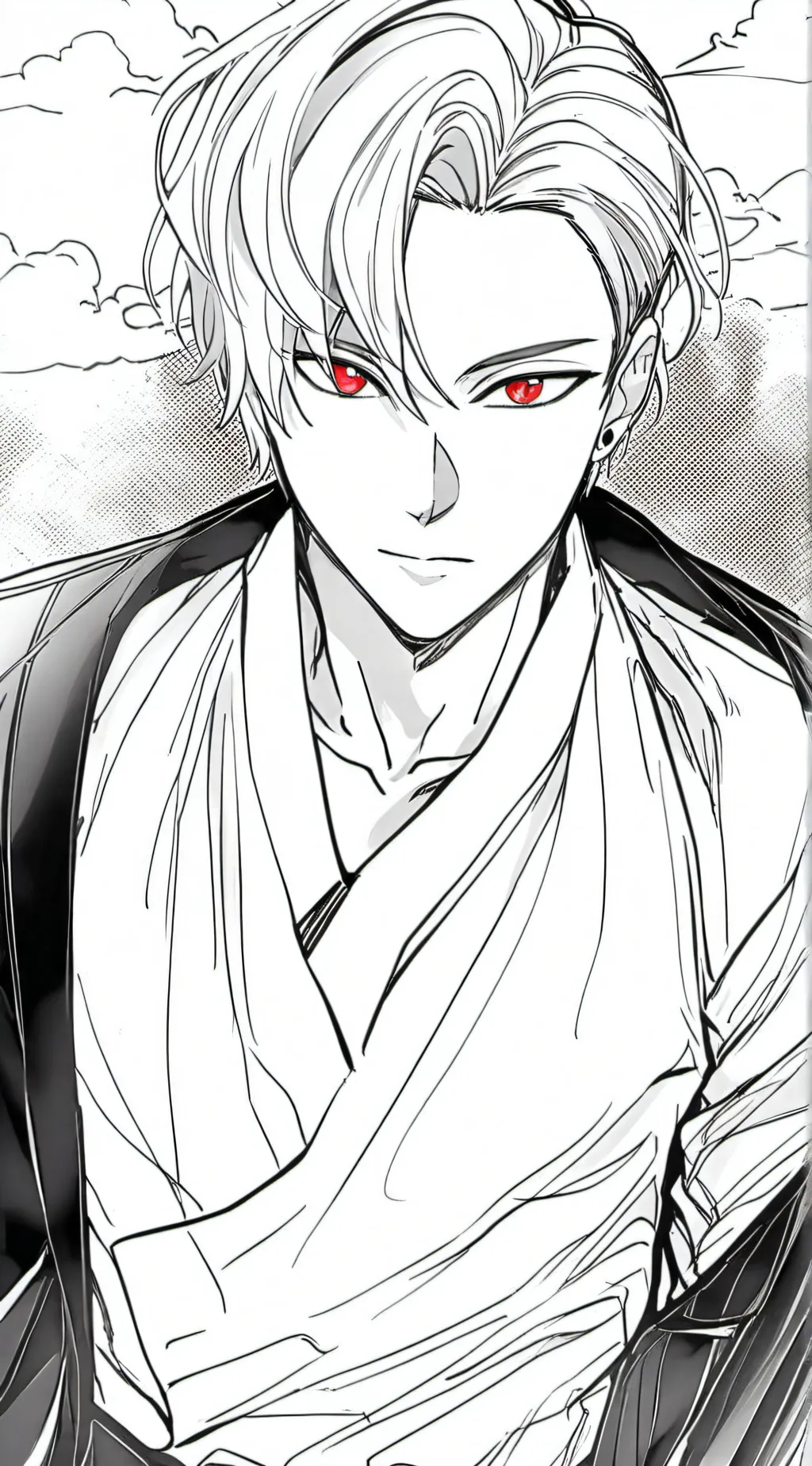 ai character: Bakugo  background
