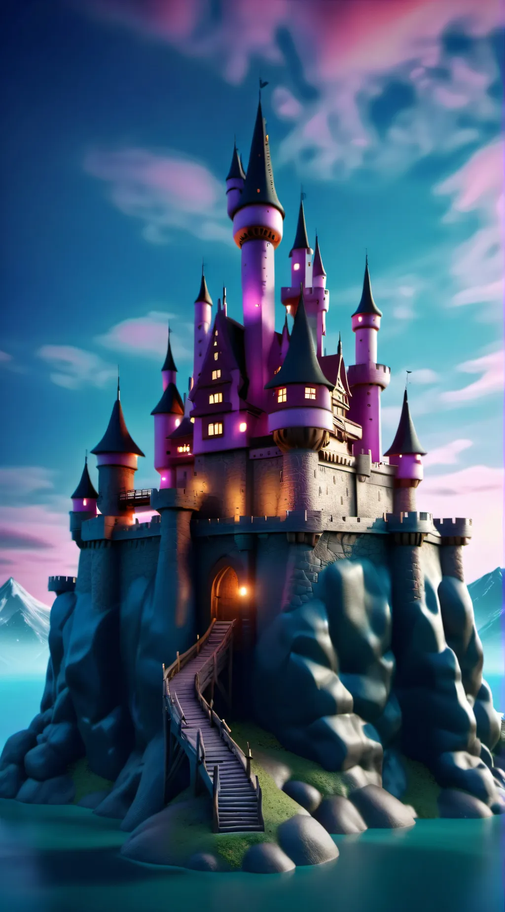 ai character: Hogwarts  background
