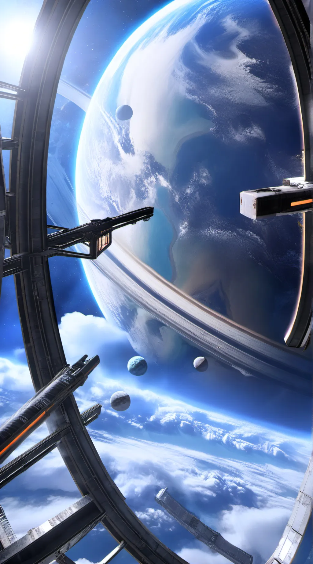 ai character: earth background