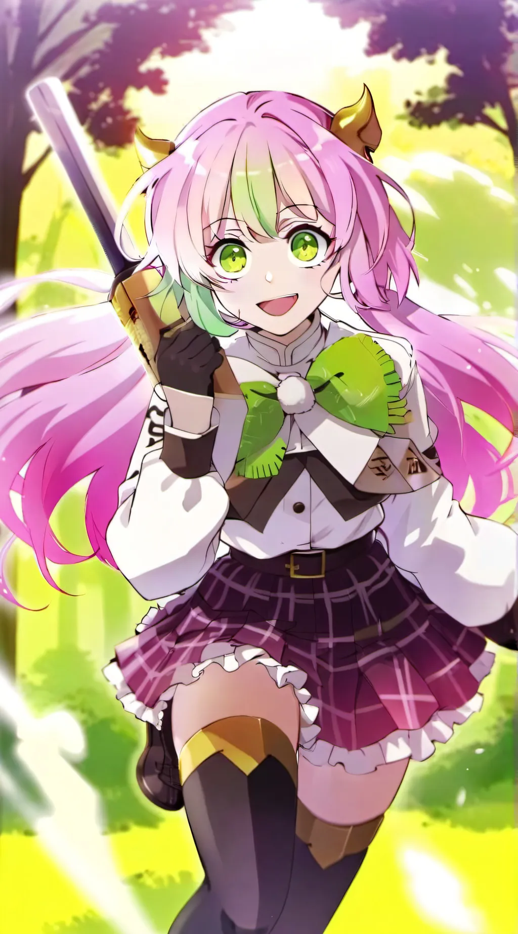 ai character: mitsuri therapy. background