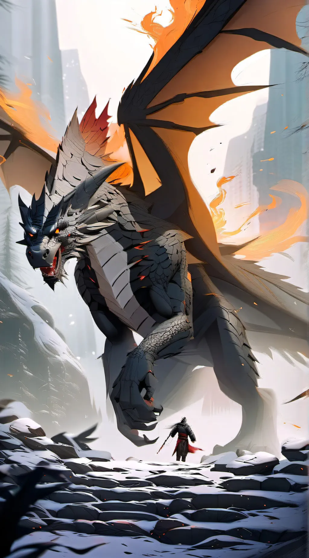 ai character: Wof rp background