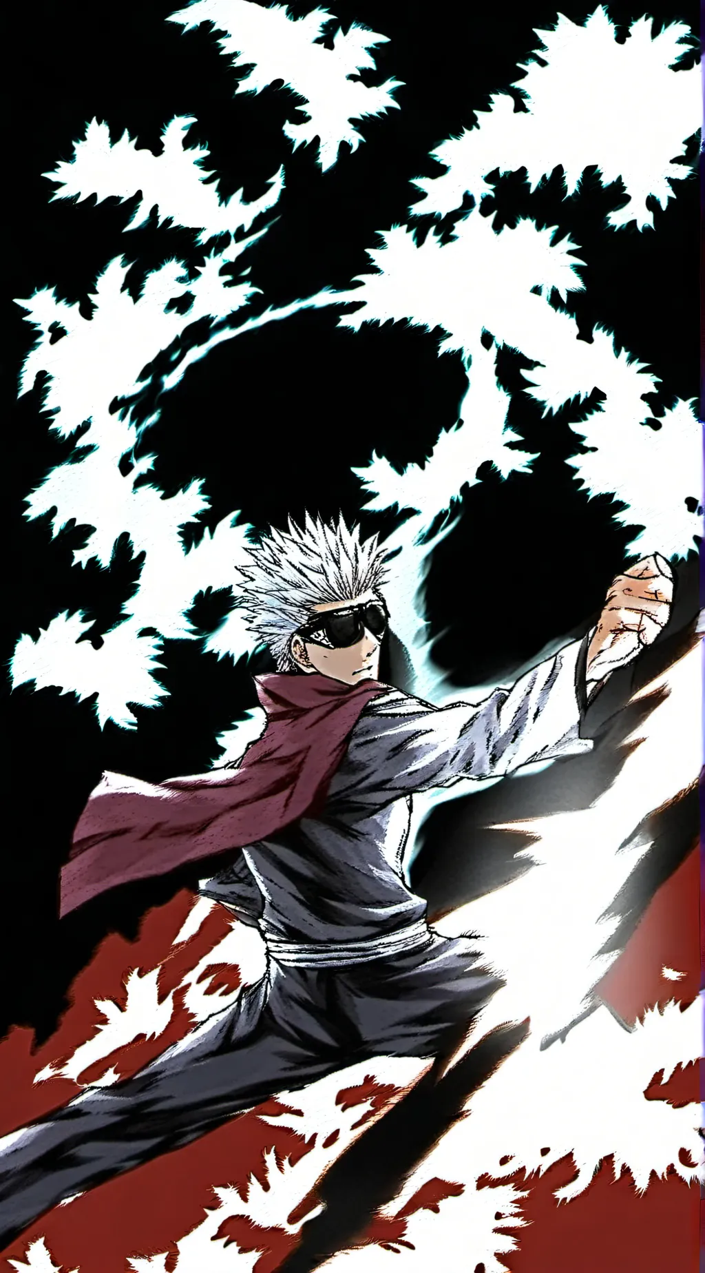 ai character: gojo background