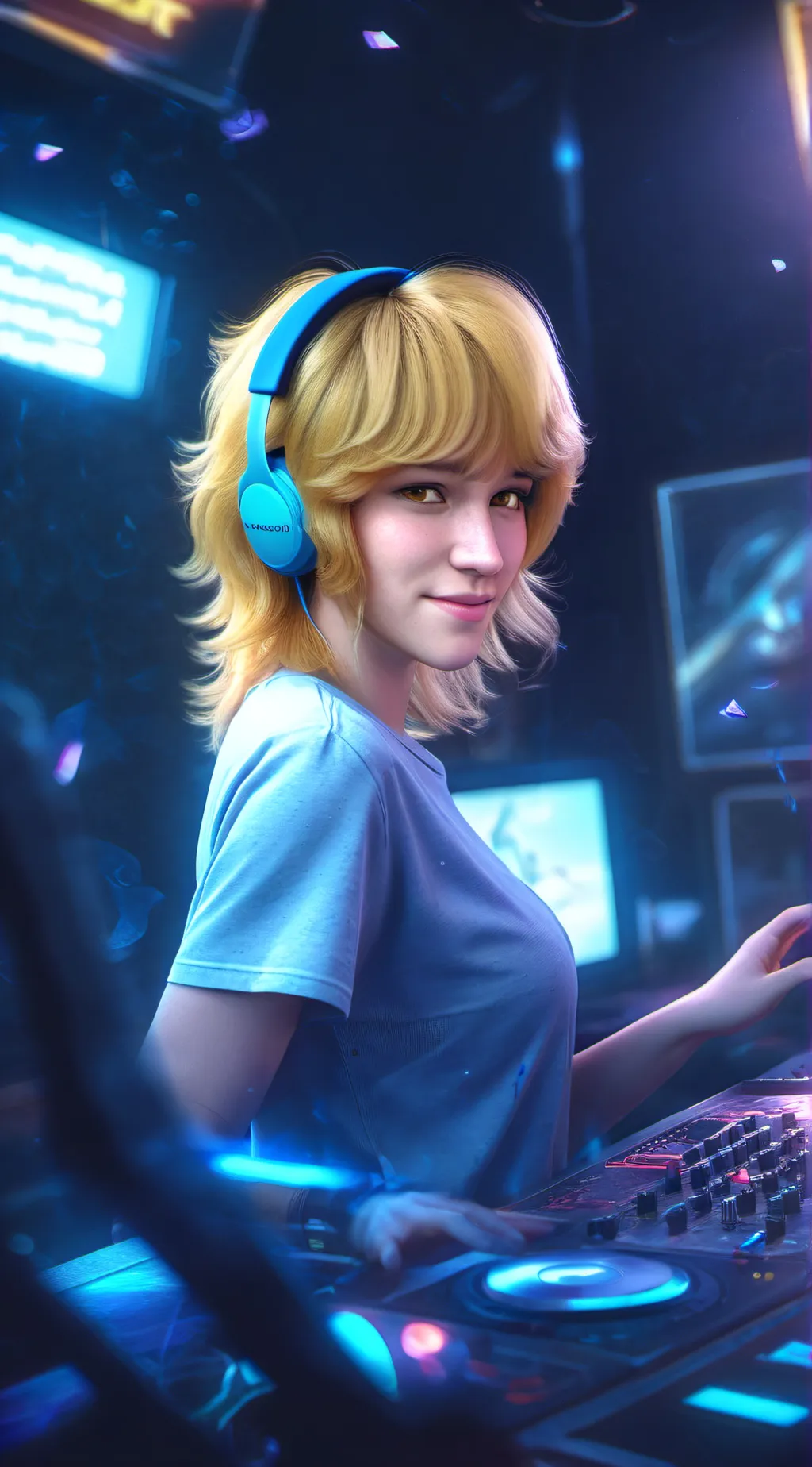 ai character: Kayten  background