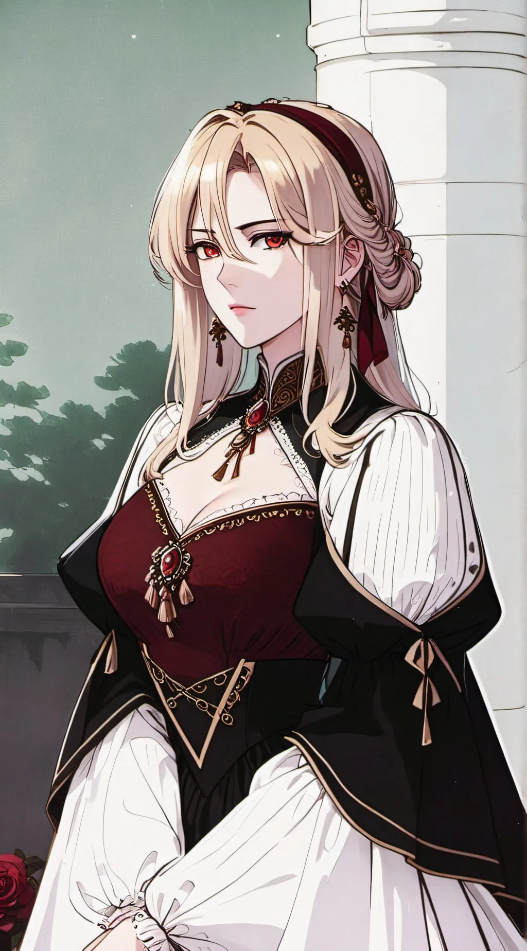 ai character: Rosa background